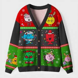 Merry Christmas Miss Teacher Ugly Cardigan Sweaters